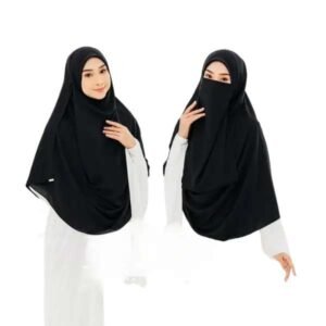 Madina Instant Ready Hijab With Niqab