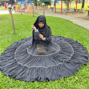 Mariam Special Gown Premium Cheery Fabric.