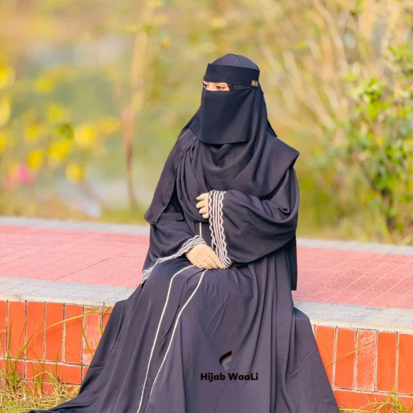 Gawon Sleeve Premium Cherry Abaya