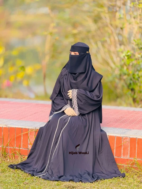 Gawon Sleeve Premium Cherry Abaya